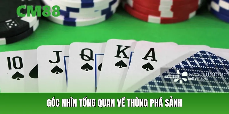 Góc nhìn tổng quan về thùng phá sảnh trong poker