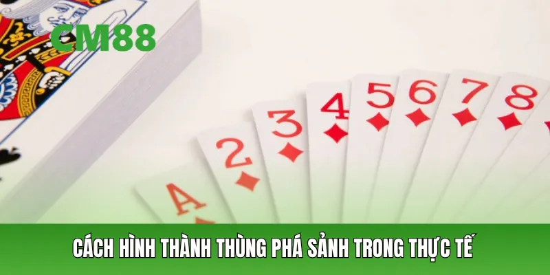 Cách hình thành thùng phá sảnh trong thực tế