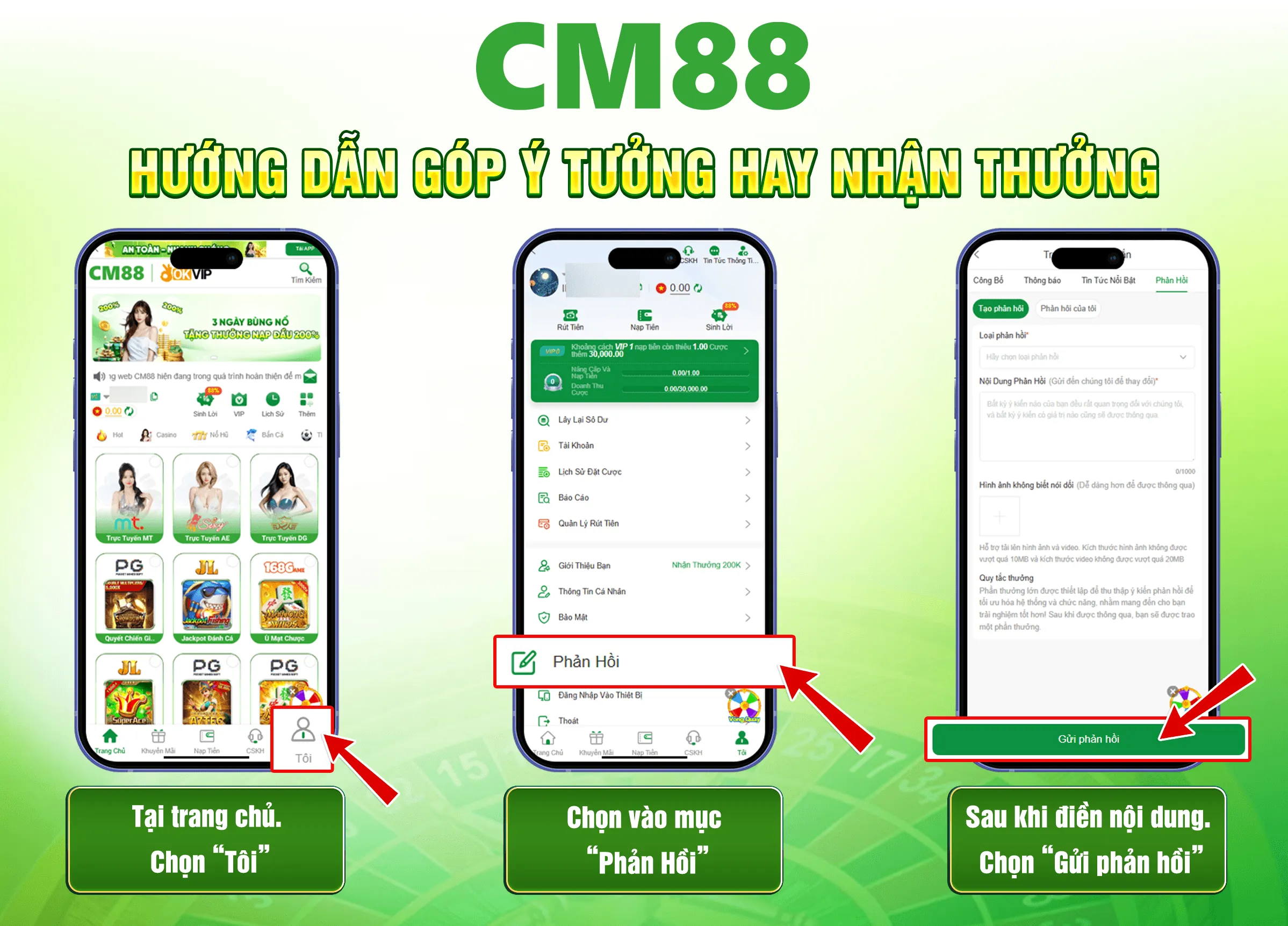 Cách tham gia nêu ý tưởng hay và nhận thưởng